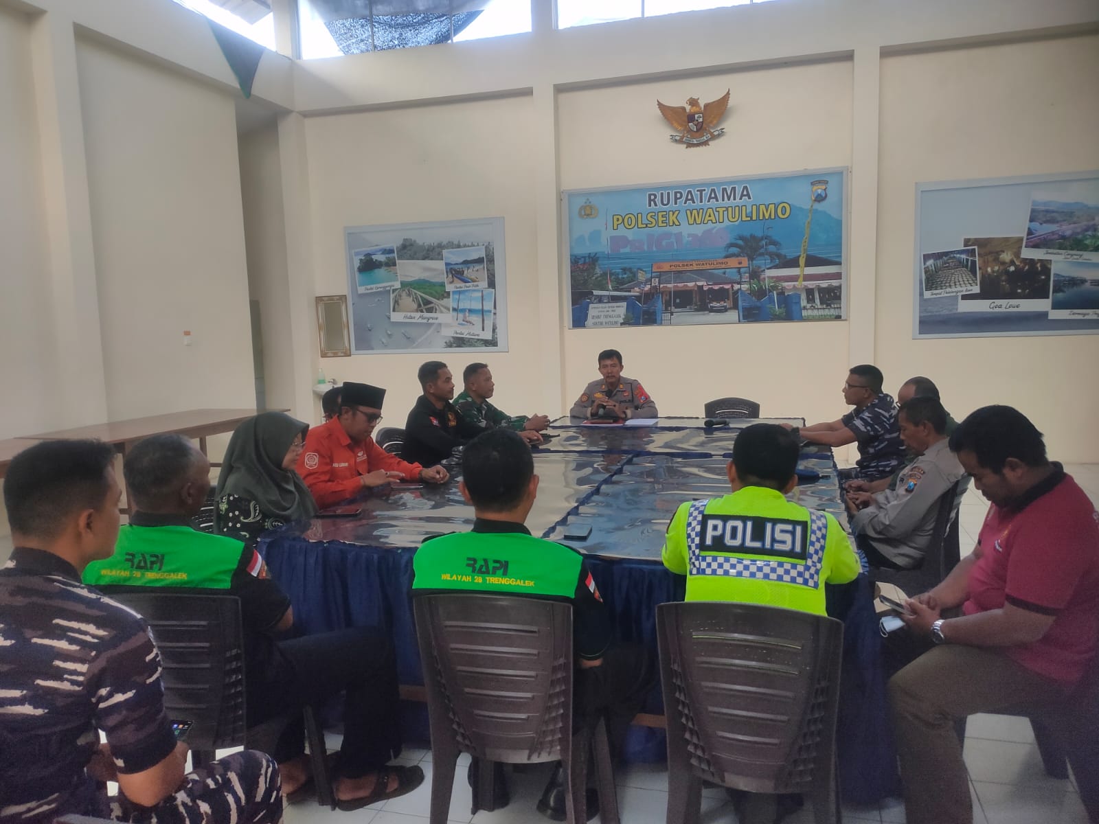 Read more about the article TNI-Polri Siapkan Pengamanan Wisata Pantai Watulimo Saat Libur Lebaran