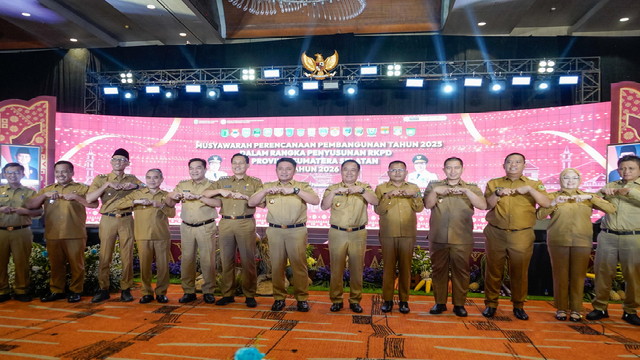 Read more about the article Bupati H M Toha Hadiri Musrenbang RKPD Sumsel 2026