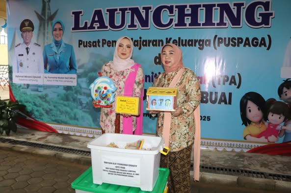 Read more about the article Puspaga dan TPA Pinggungan Sebuai Diresmikan untuk Kesejahteraan Keluarga Lampung