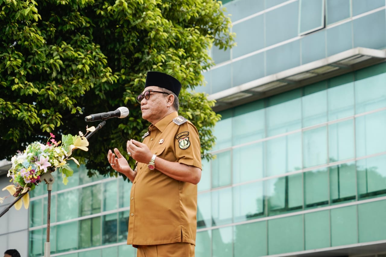 Read more about the article Bupati HM Toha Pimpin Langsung Apel dan Halal Bihalal