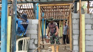 Read more about the article Renovasi Panti Asuhan Citra Diri, Korem 081/DSJ Mulai Perbaiki Atap dan Dinding