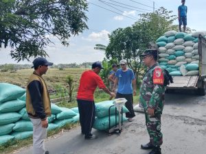 Read more about the article Koramil 0803-05/Wungu Dampingi Sergab Panen 10 Ton Padi