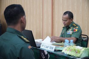 Read more about the article Sambut Tim Audit Kinerja Itdam V/Brawijaya, Dandim Madiun Berharap Profesionalisme Anggota Kodim Meningkat