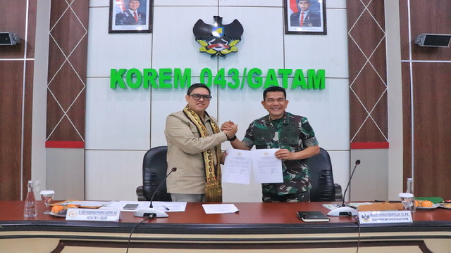 Read more about the article Sinergi Pemprov Lampung dan Kodam XX/Radin Inten Menuju Kenyataan