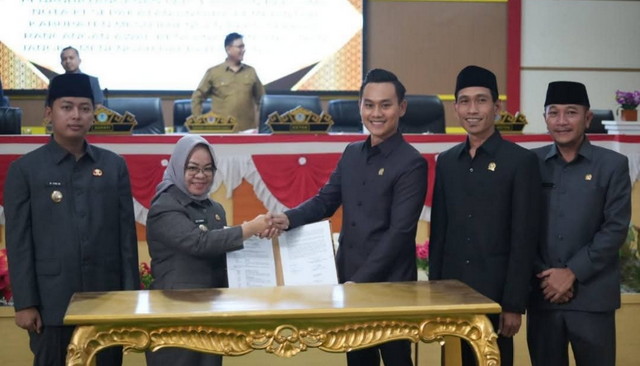 You are currently viewing DPRD Mesuji Gelar Paripurna Persetujuan Bersama Nota Kesepakatan Rancangan Awal RPJMD 2025-2029