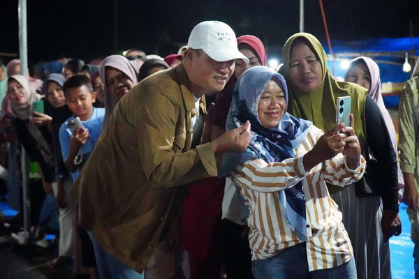 Read more about the article Bupati Tubaba Hadiri Resepsi HUT RI ke-80 di Tiyuh Sumber Rejo