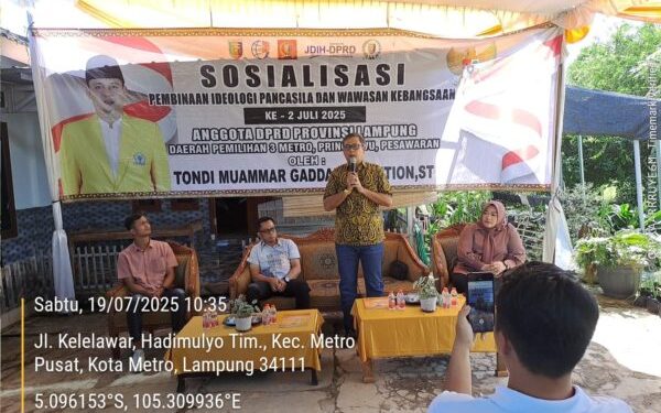 Read more about the article Anggota DPRD Tondi Nasution Tekankan Pancasila sebagai Kompas