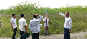 Read more about the article ATR BPN Mesuji bersama Disdikbud Lakukan Pengukuran Lokasi Calon Sekolah Unggulan Garuda