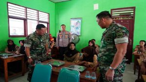 Read more about the article Komitmen Sukseskan MBG, Danrem Dampingi Pangdam XXI/Radin Inten di SMPN 5 Natar