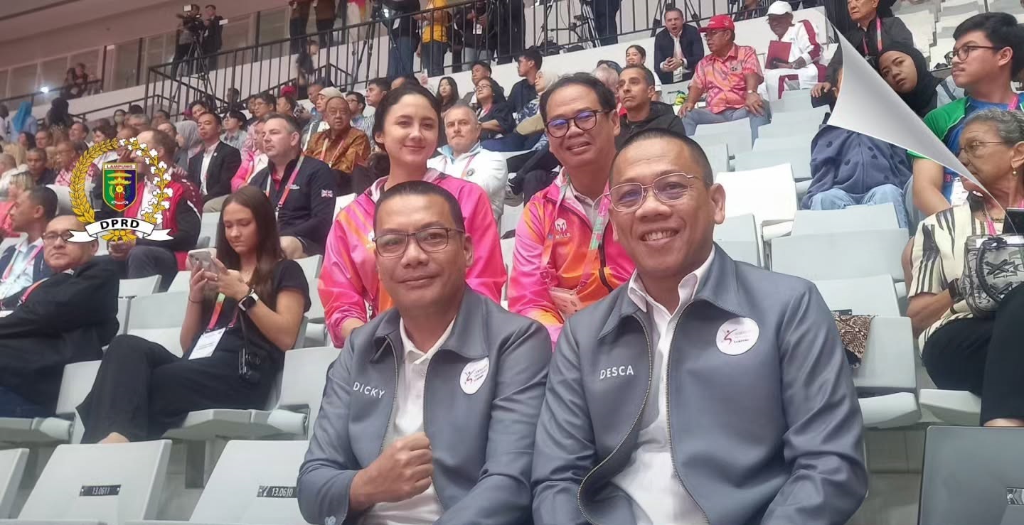 Read more about the article Sekretaris DPRD Provinsi Lampung Hadiri Opening Ceremony 53rd FIG Artistic Gymnastics World Championships 2025 Mewakili Gubernur Lampung