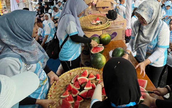 Read more about the article Pulang Lari Dapat Medali dan Sayur Gratis! Ribuan Peserta Fun Run Lamsel Fest 2025 Semringah