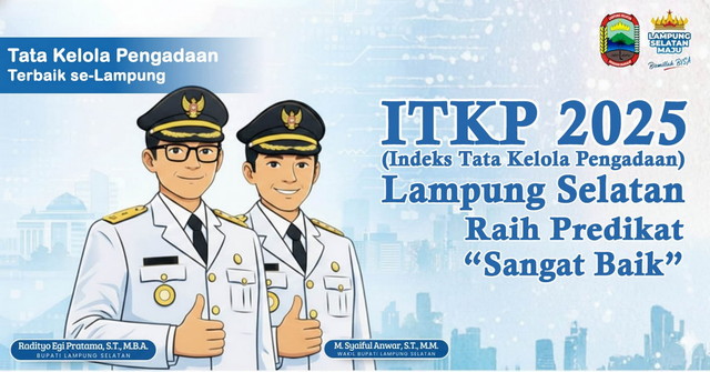 Read more about the article Indeks Tata Kelola Pengadaan Kabupaten Lampung Selatan Terbaik Se Lampung