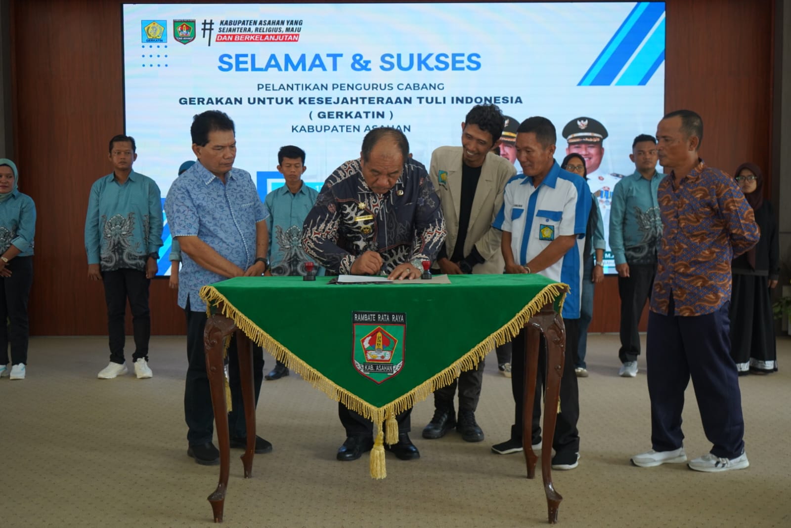 Read more about the article Bupati Asahan Dukung Pelantikan Organisasi Penyandang Disabilitas