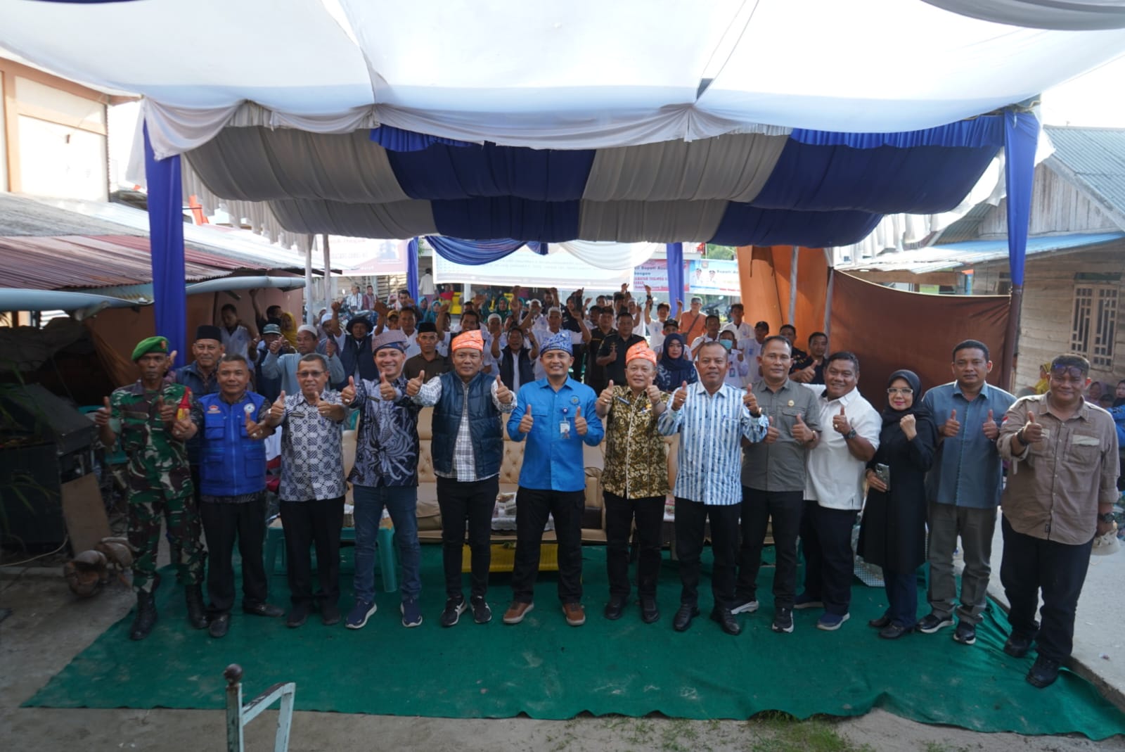 Read more about the article Sosialisasi Pembangunan Kampung Nelayan Merah Putih di Desa Pematang Sei Baru