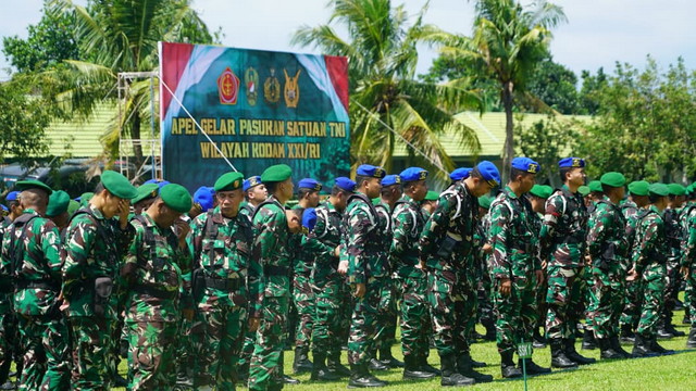 Read more about the article Kodam XXI/Radin Inten Gelar Apel Siaga I Antisipasi Perkembangan Situasi Konflik Timur Tengah