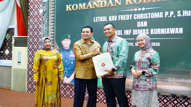 You are currently viewing Pemkab Muba Gelar Lepas Sambut Dandim 0401/Muba