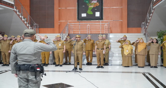 Read more about the article Apel dan Halal Bihalal 2026, Bupati Ajak ASN Tingkatkan Kinerja dan Pelayanan