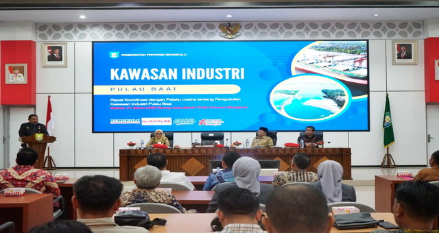 Read more about the article ‎Menuju Kawasan Industri Pulau Baai, Pemprov Bengkulu Himpun Pelaku Usaha