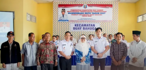 Read more about the article Indeks Desa Kecamatan Pakuan Ratu Capai 79,85, Sekda Dorong Tiga Kampung Segera Naik Status