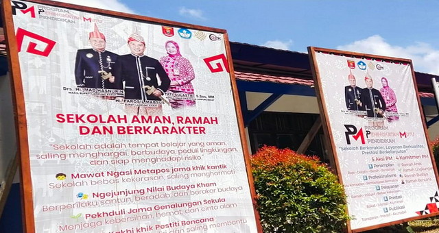 Read more about the article Belanja Banner Sekolah Disorot, Dinas Berdalih Sosialisasi Program