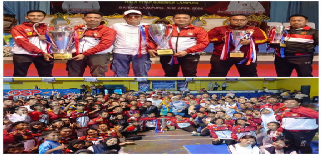 You are currently viewing Lampung Juara Umum Kejurnas Karate Shokaido III 2026