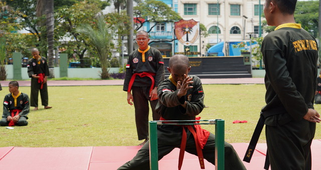 You are currently viewing Ujian Kenaikan Tingkat sabuk hitam PSM prajurit Jajaran Kodam Jaya