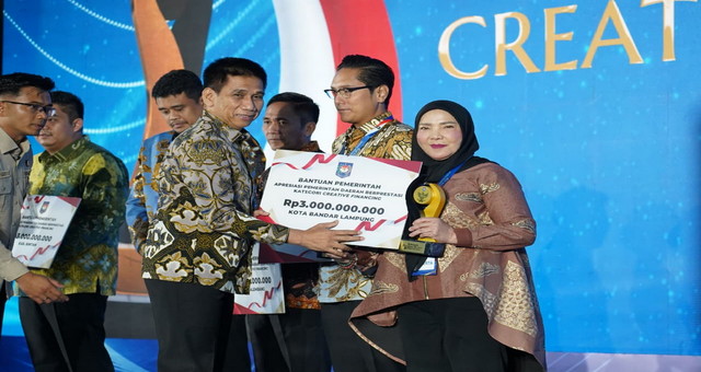 Read more about the article Kota Bandar Lampung Raih Penghargaan Creative Financing