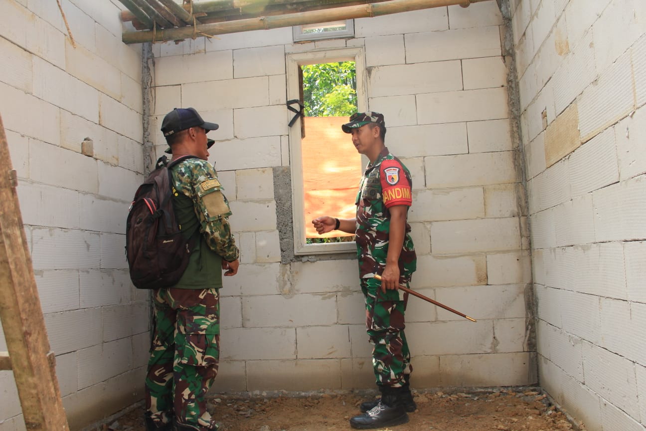 Read more about the article Tinjau Rehab RTLH, Dansatgas: Nanti Rumahnya Dirawat