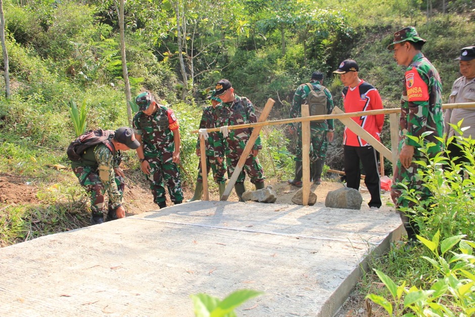 Read more about the article Dansatgas: Pengerjaaan Rabat Jalan Capai 35 Persen