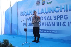 Read more about the article WAKAPOLDA SUMUT RESMIKAN OPERASIONAL SPPG POLRES ASAHAN III DAN IV