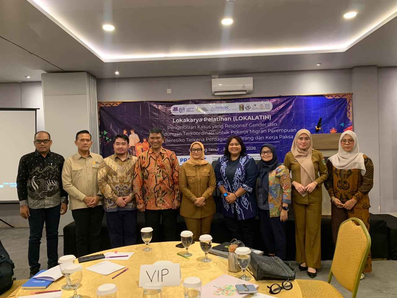 Read more about the article Lokalatih di Metro, Lampung Timur Tingkatkan Perlindungan PMI Perempuan