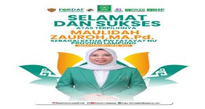 Read more about the article Tok ! Maulidah Nahkodai Fatayat NU Lampung 2026-2031