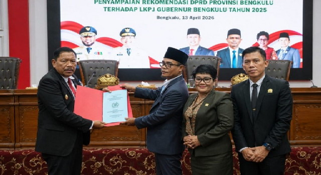 Read more about the article Sampaikan Rekomendasi LKPJ 2025, DPRD Dorong Peningkatan Kinerja Pemprov Bengkulu