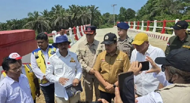 Read more about the article ‎Jembatan Air Mantan Ambrol, Komisi III DPRD Bengkulu Gelar Sidak