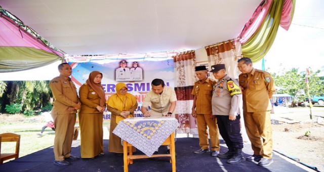Read more about the article Bupati Pringsewu Resmikan UPT SDN 1 Gunung Raya