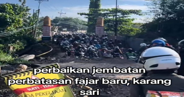 Read more about the article Perbaikan Jembatan di Jalan Ra Basyid Kapan Selesai..?