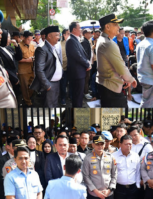 You are currently viewing Ketua DPRD Sumsel Andie Dinialdie Terima Aksi Unjuk Rasa Aliansi BEM Nusantara
