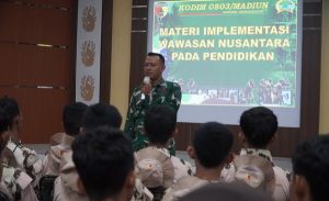 Read more about the article Semangat Kebangsaan Menyala di Bumi Perkemahan, Kodim Madiun Gembleng Kader Muda KKRI Menuju Indonesia Emas 2045