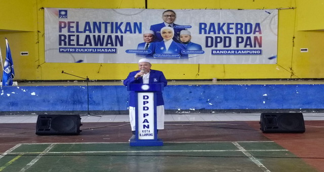 Read more about the article Gelora Relawan PAN Bandar Lampung Guncang Gedung Sumpah Pemuda