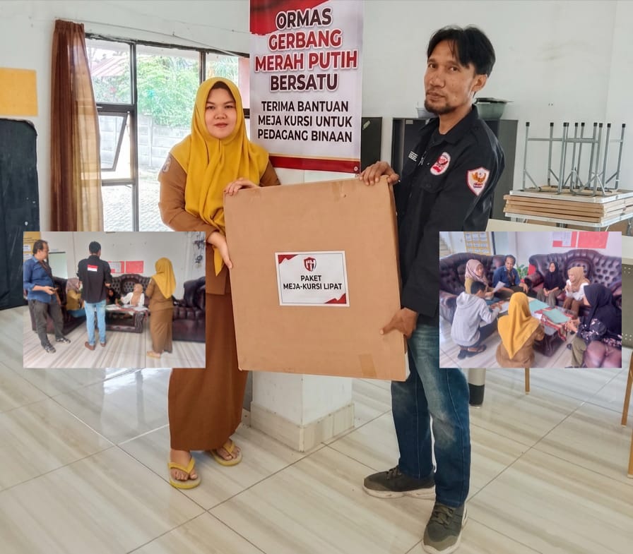 Read more about the article ‎Ormas GMP Bersatu Terima Bantuan Untuk Pedagang Binaan