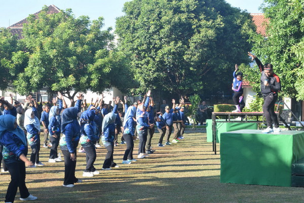 Read more about the article Kodim Ponorogo Gelar Olahraga Bersama dan Coffee Morning