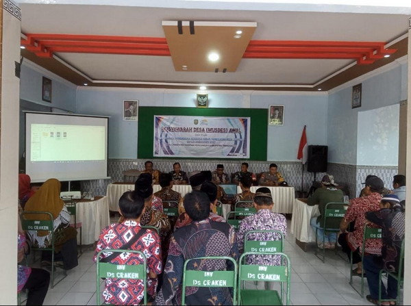 Read more about the article TNI-Polri Kawal Musyawarah RKPDes 2027, Wujudkan Pembangunan Desa yang Partisipatif