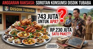 Read more about the article Anggaran Konsumsi Rapat Disdik Tubaba Rp743 Juta Tuai Sorotan