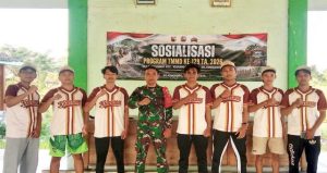 Read more about the article TMMD 129 Bojonegoro di Kesongo Gelar Turnamen Voli Antar Desa