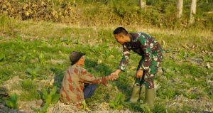 Read more about the article Menyapa dengan Hati di Tengah Ladang: Satgas TMMD 129 Bojonegoro Rajut Kemanunggalan TNI dan Rakyat