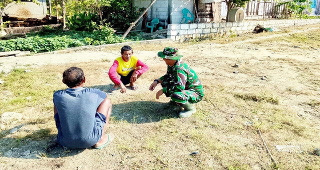 You are currently viewing TNI Kedungadem Menyapa Warga, Sosialisasikan Program TMMD 129 Bojonegoro