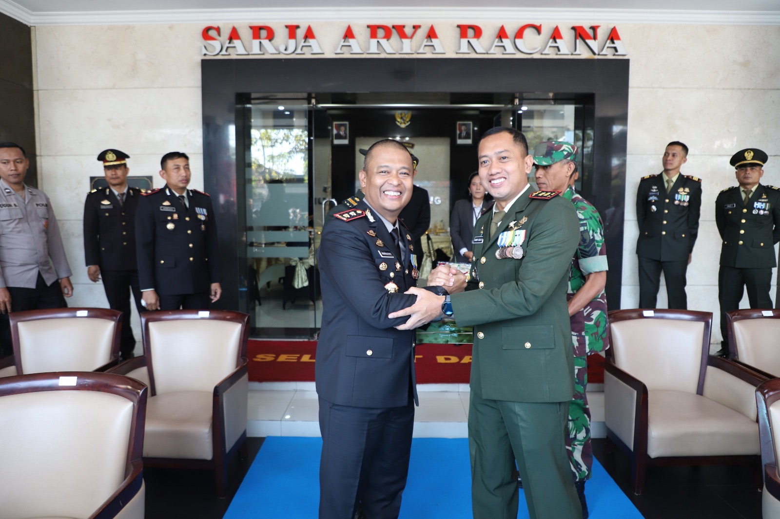 Read more about the article Polri untuk Masyarakat, Dandim Tulungagung Apresiasi 80 Tahun Pengabdian Polri Jaga Kamtibmas