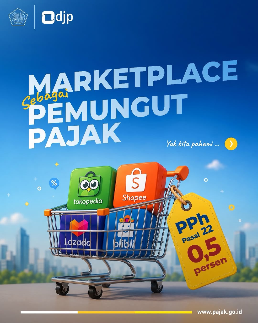 Read more about the article Pemerintah Tunjuk Empat Marketplace Sebagai Pemungut PPH