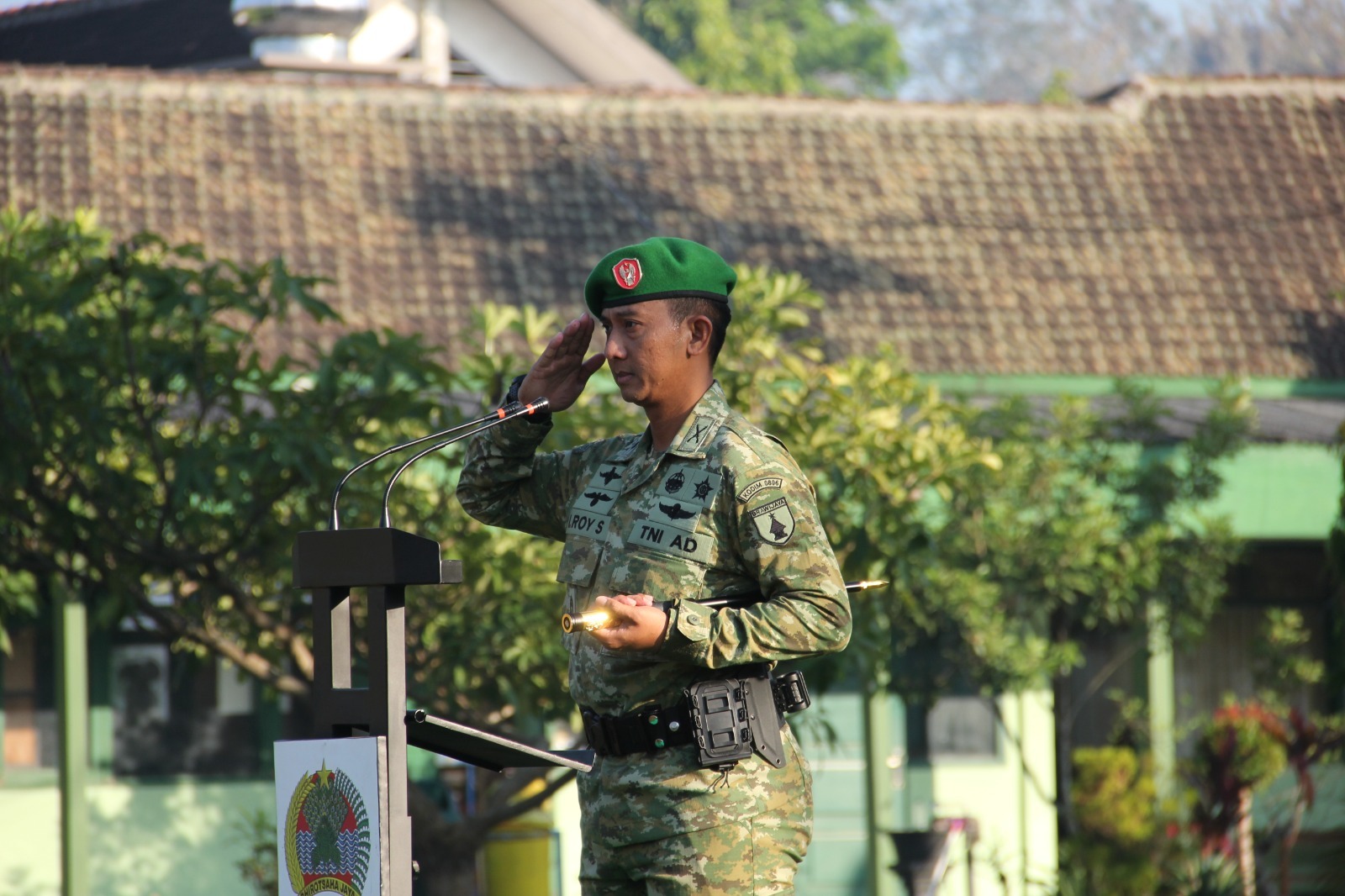 Read more about the article Dandim 0806/Trenggalek Sampaikan Amanat Kasad, Tegaskan Semangat Pengabdian Prajurit