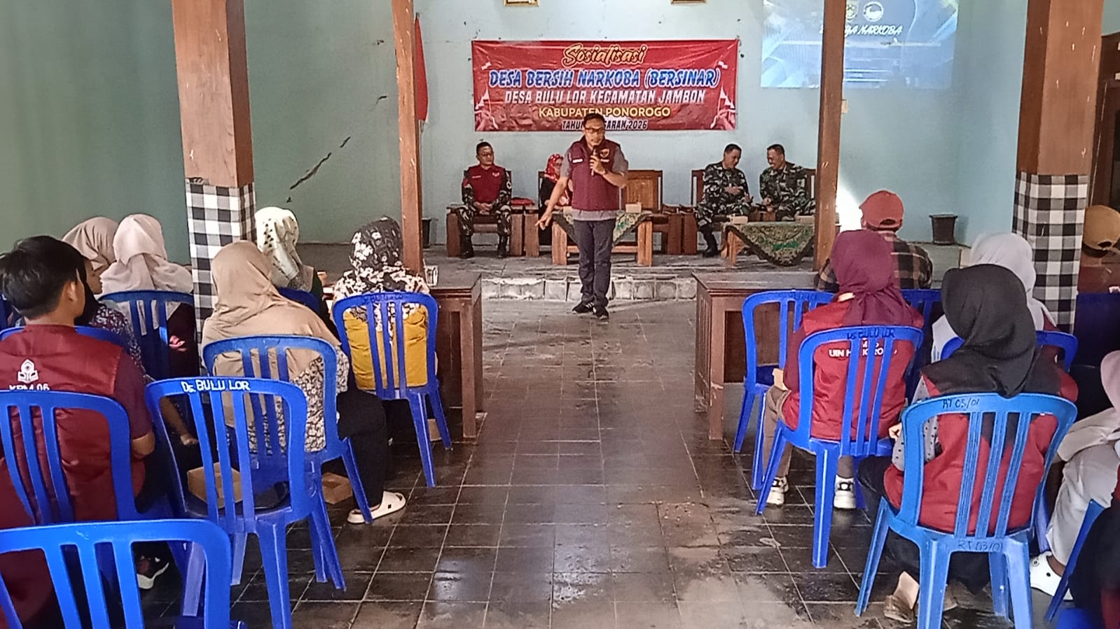 You are currently viewing Sasaran Non Fisik, TMMD 129 Bulu Lor Adakan Penyuluhan Narkoba kepada Masyarakat